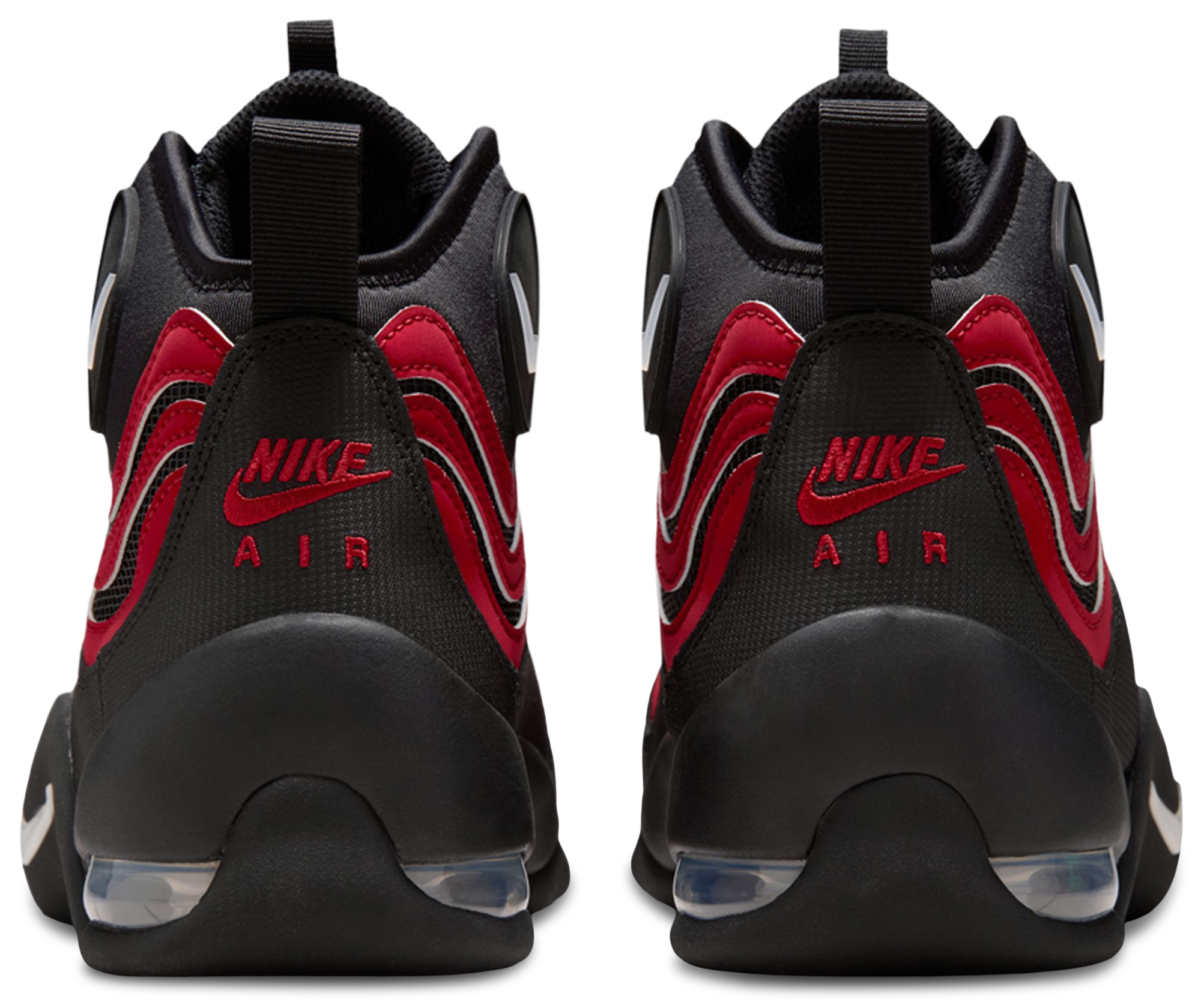 Nike Air Bakin High - Red/Yellow - Image 3