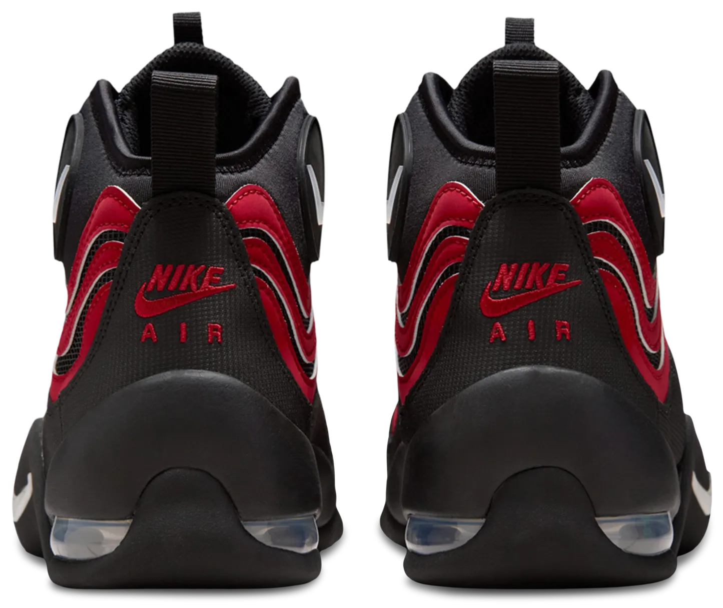 Nike Air Bakin High - Red/Yellow - Image 3