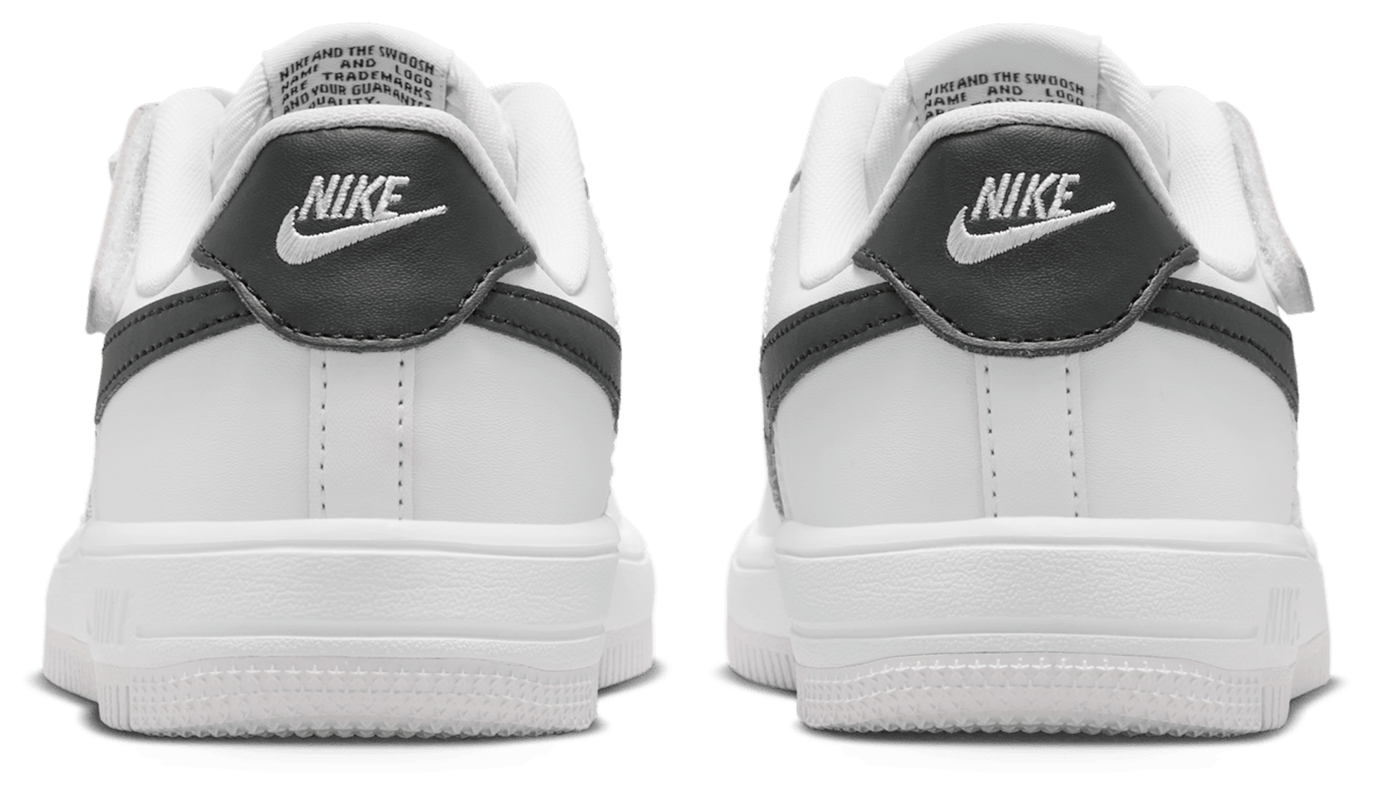 Nike Air Force 1 童款 - Black/White - Image 3