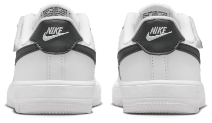 Nike Air Force 1 童款 - Black/White - Image 3