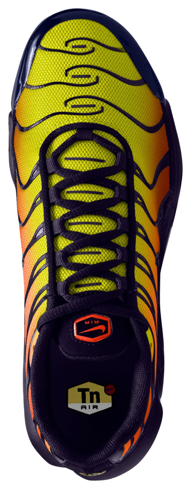 Nike Air Max Plus 童款 - Yellow/Black - Image 3