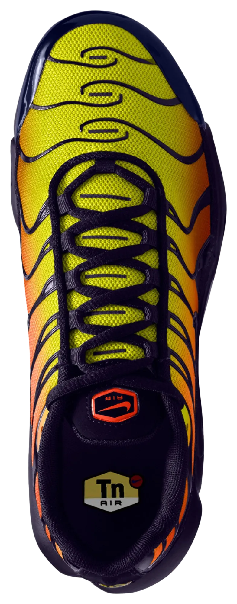 Nike Air Max Plus 童款 - Yellow/Black - Image 3