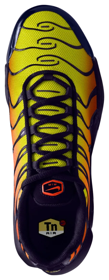 Nike Air Max Plus 童款 - Yellow/Black - Image 3