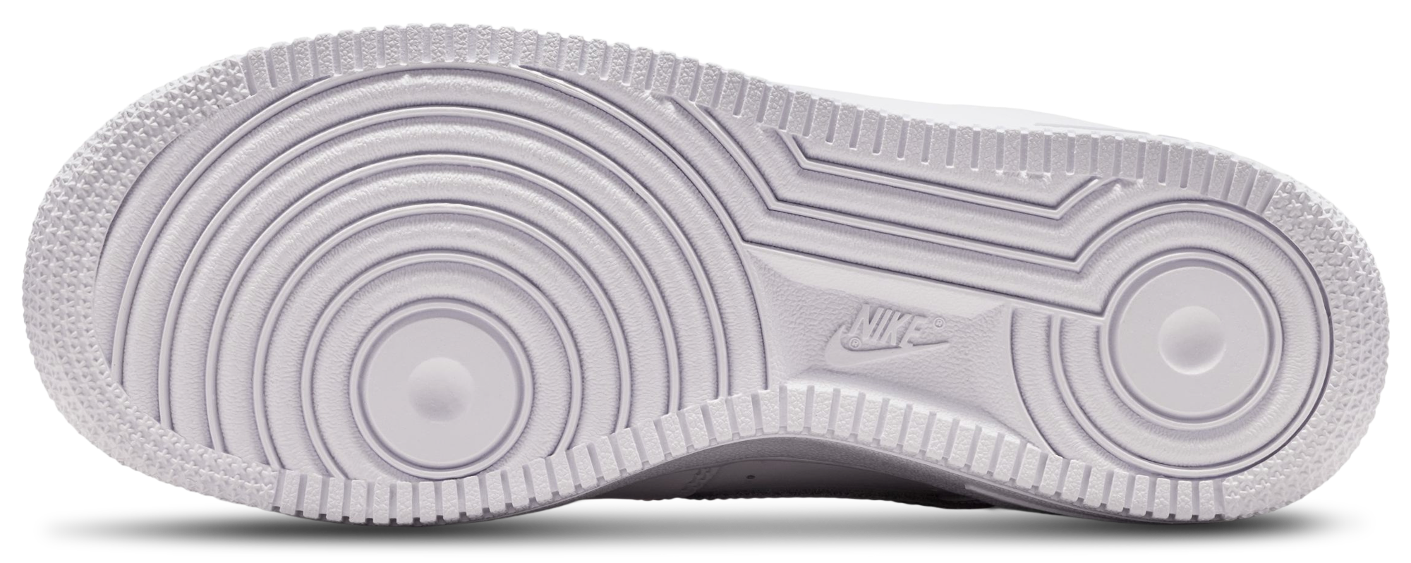 Nike Air Force 1 Low 童款 - White/White - Image 5
