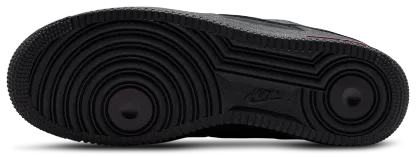 Nike Air Force 1 Low LE - Black/Tough Red/Dark Smoke Grey - Image 5