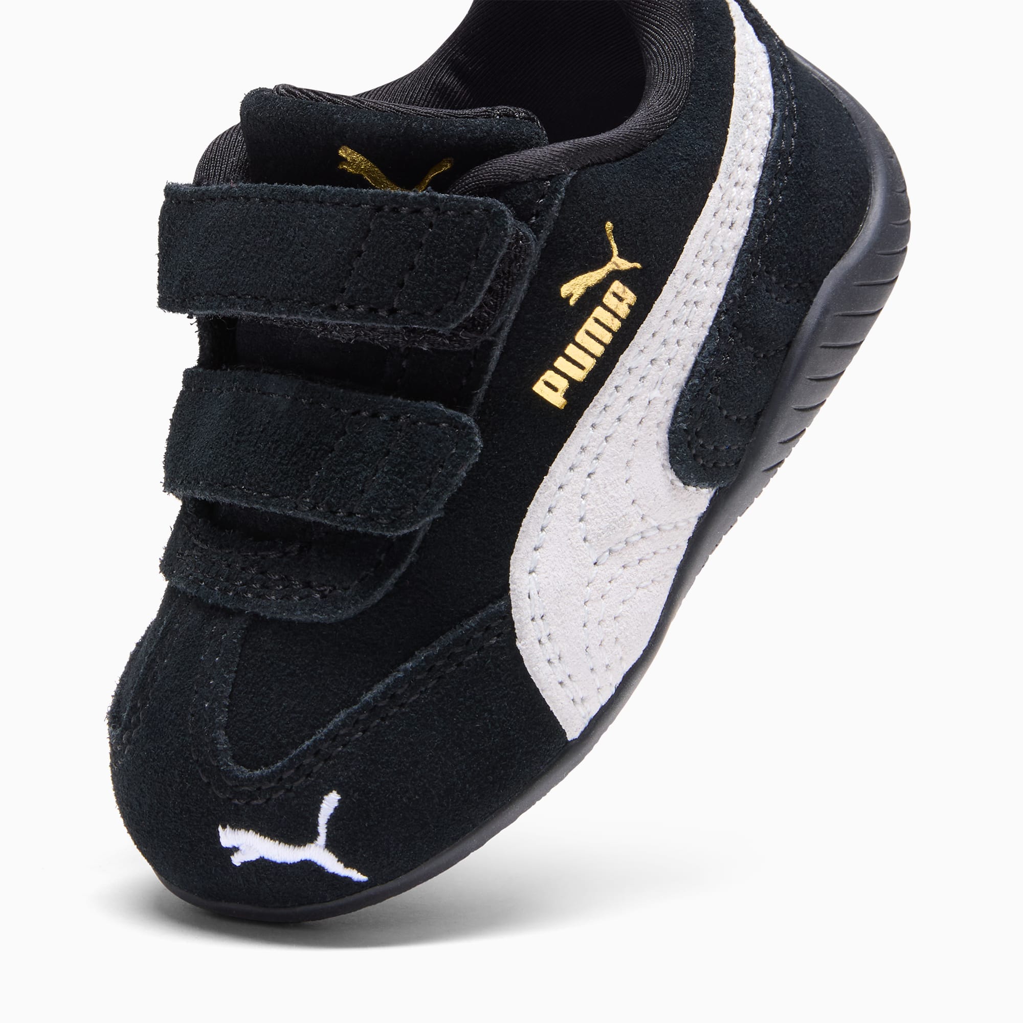 Speedcat OG Toddlers' Easy On Sneakers - PUMA Black-PUMA White - 6