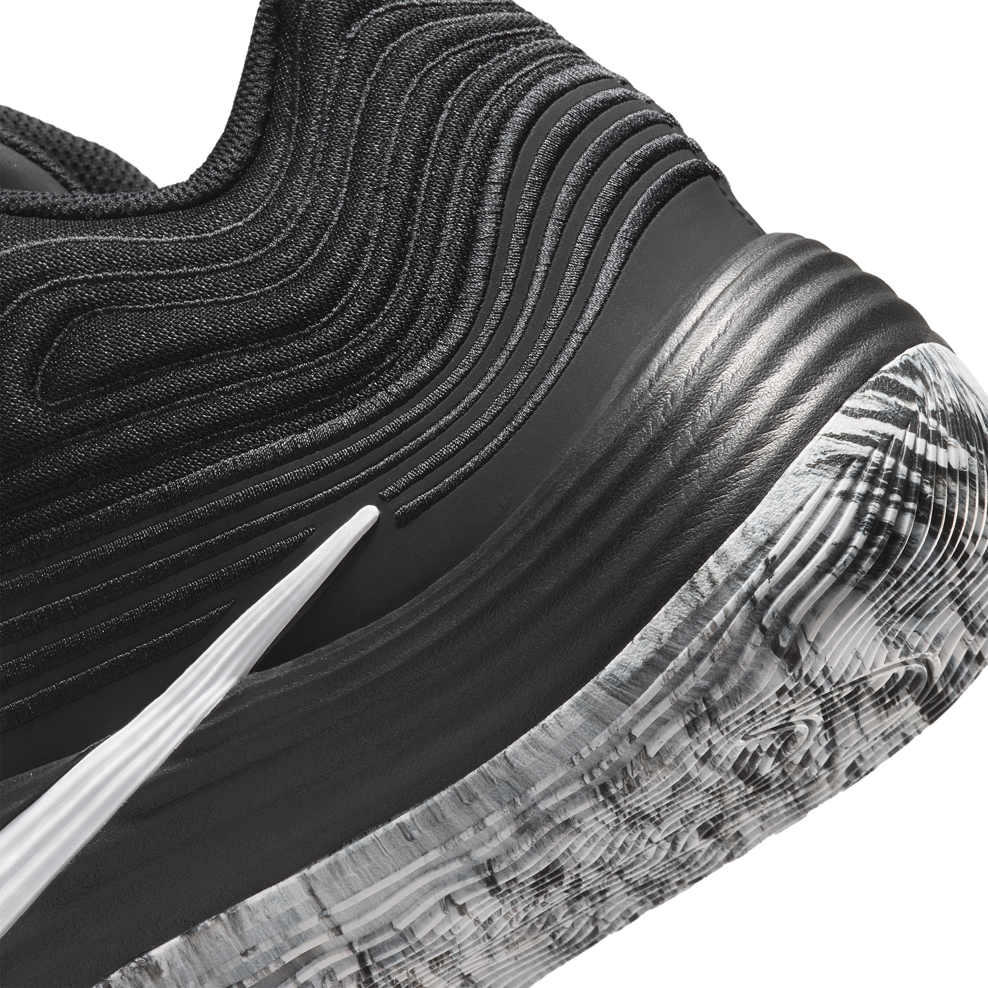 Nike Precision 8 Mid - Black/White/White - Image 7