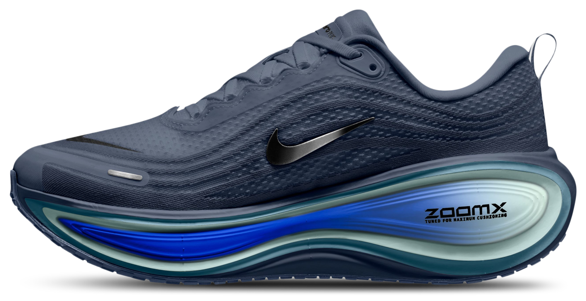 Nike Vomero Plus - Grey/Black/Green - Image 2