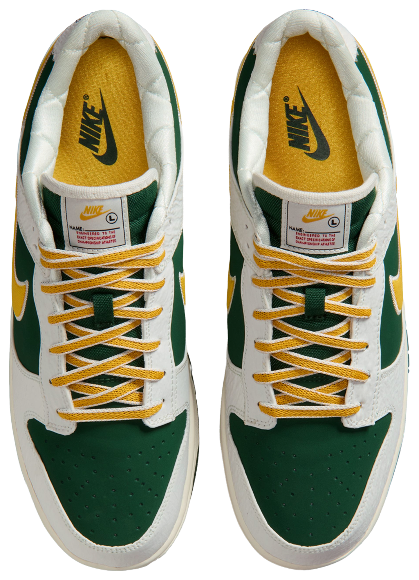 Nike Dunk Low - Sail/Yellow - Image 4