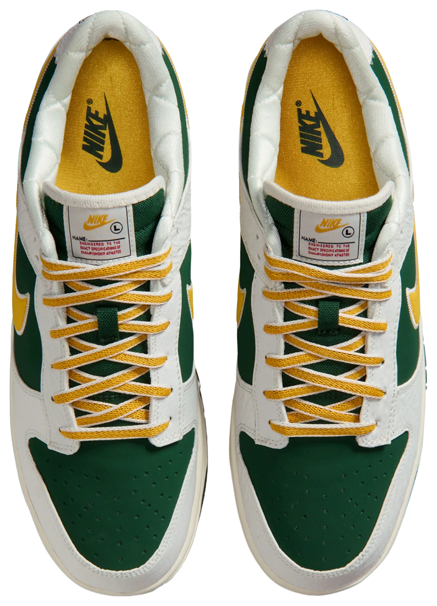Nike Dunk Low - Sail/Yellow - Image 4