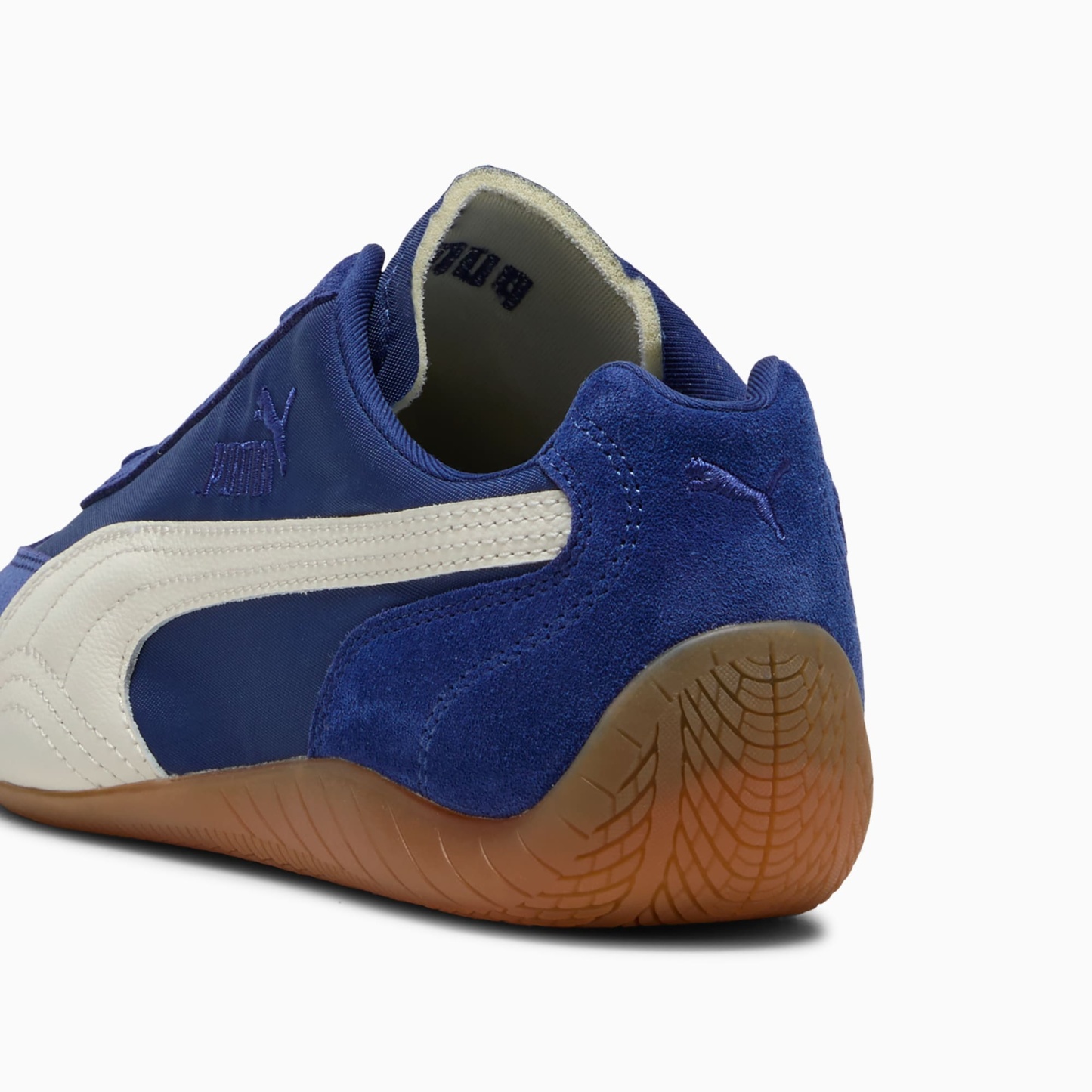 Speedcat Nylon Men's Sneakers - Blue Jewel-PUMA White - 5