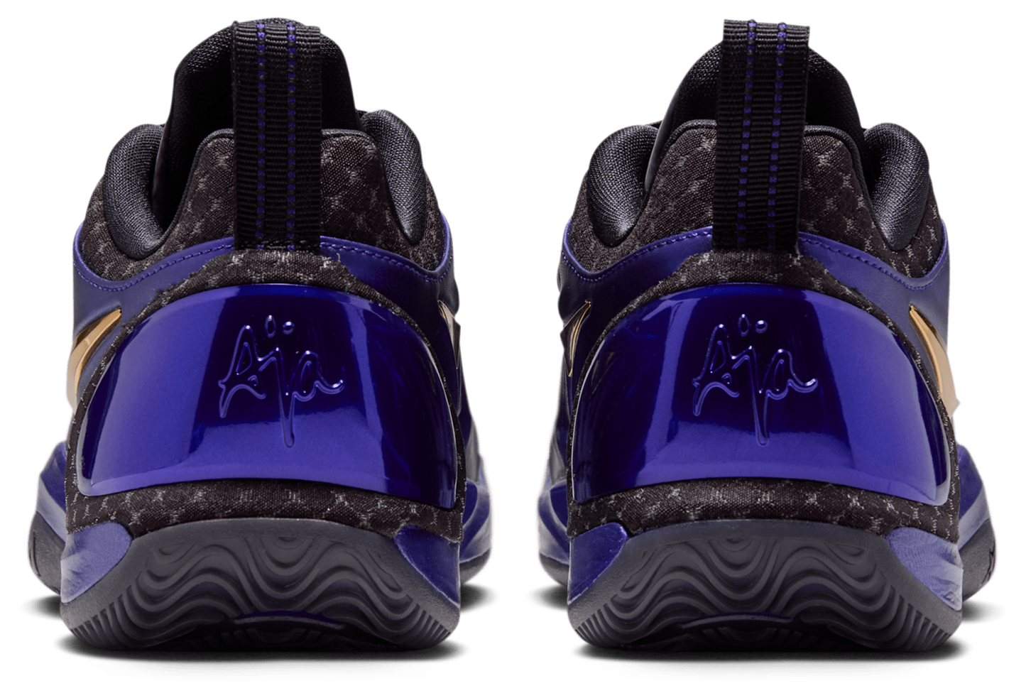 Nike A'ja Two - Mtlc Gold/Regency Purple/Black - Image 3