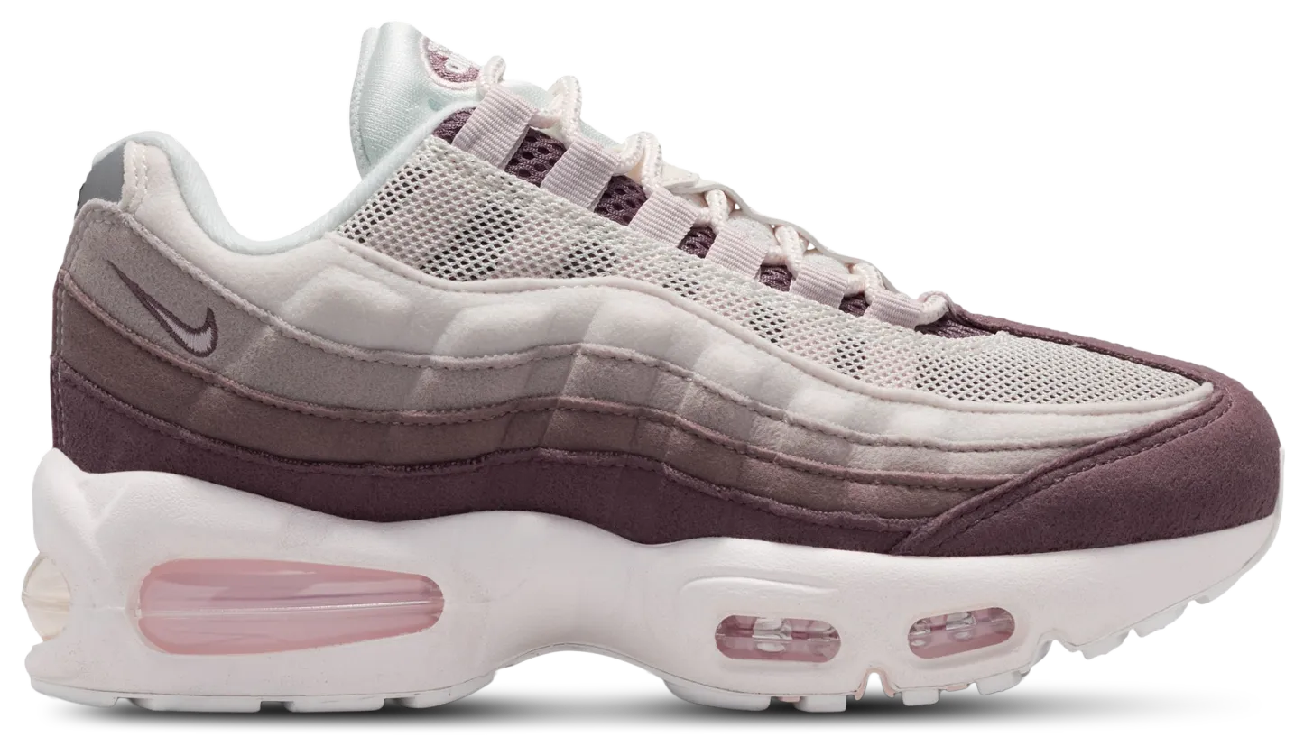 Nike Air Max 95 童款 - White/Pink/Brown - Image 1