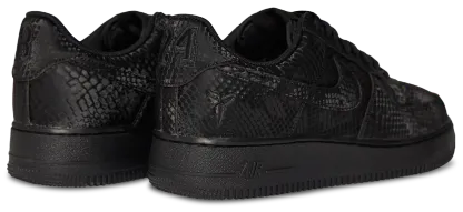 Nike Kobe Air Force 1 Low - Black/Black - Image 3
