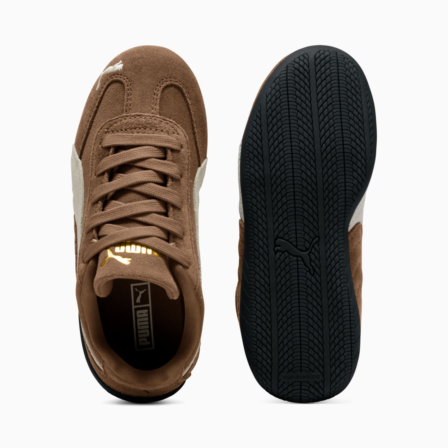 Speedcat OG Little Kids' Sneakers - Haute Coffee-Frosted Ivory - 4