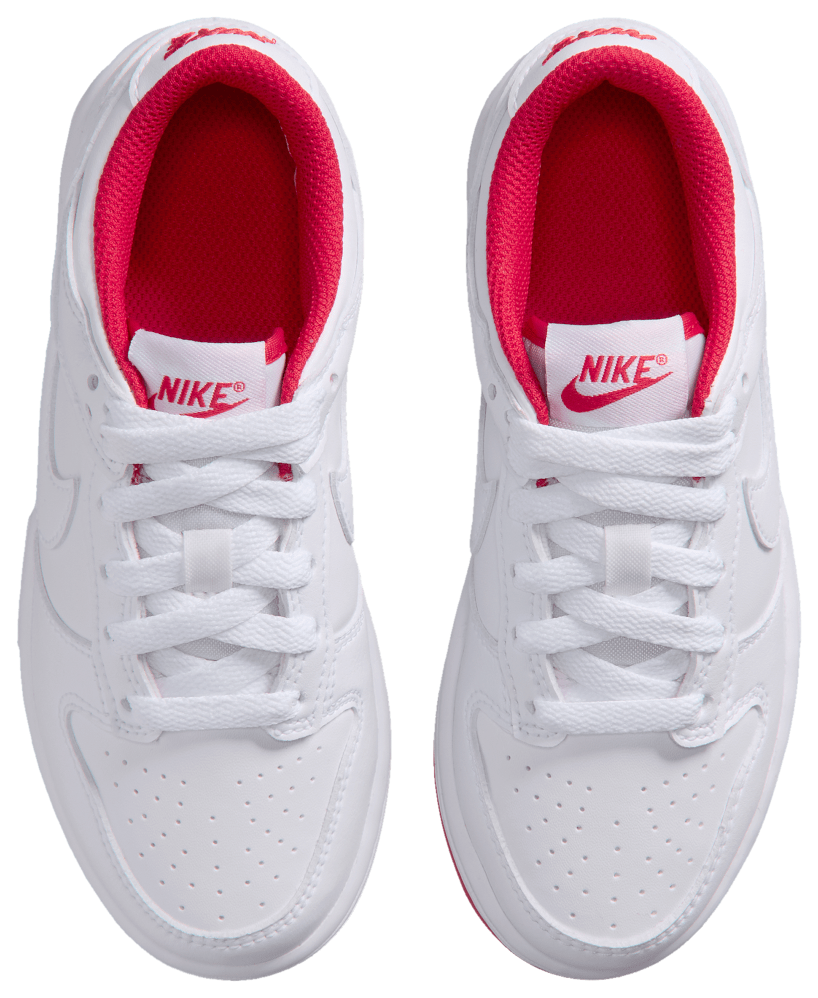 Nike Dunk Low 童款 - Red/White - Image 4