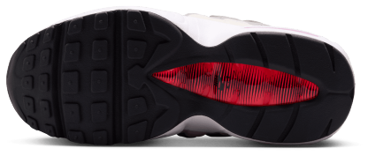 Nike Air Max 95 童款 - Anthracite/Solar Red - Image 5