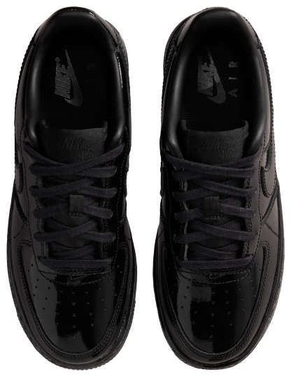 Nike Air Force 1 童款 - Black/Black - Image 4