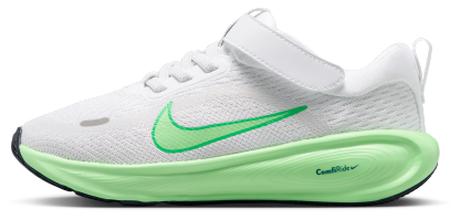 Nike Stellar Ride 童款 - White/Photon Dust/Illusion Green - Image 2