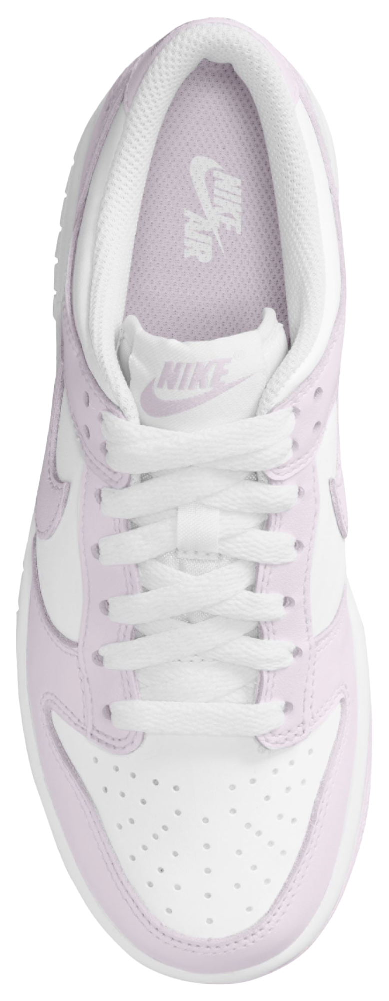 Nike Dunk Low 童款 - White/Violet - Image 3