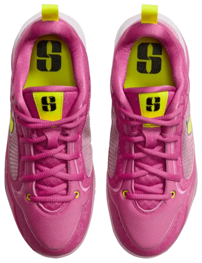 Nike Sabrina 4 童款 - Pink Rise/Lemon Venom/Desert Pink - Image 4