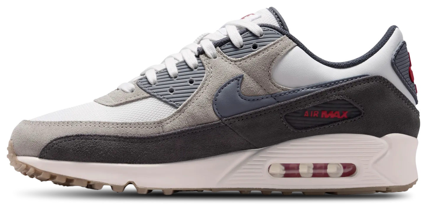 Nike Air Max 90 Premium - College Grey/Summit White/Particle Grey - Image 2