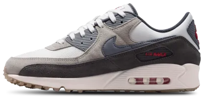 Nike Air Max 90 Premium - College Grey/Summit White/Particle Grey - Image 2