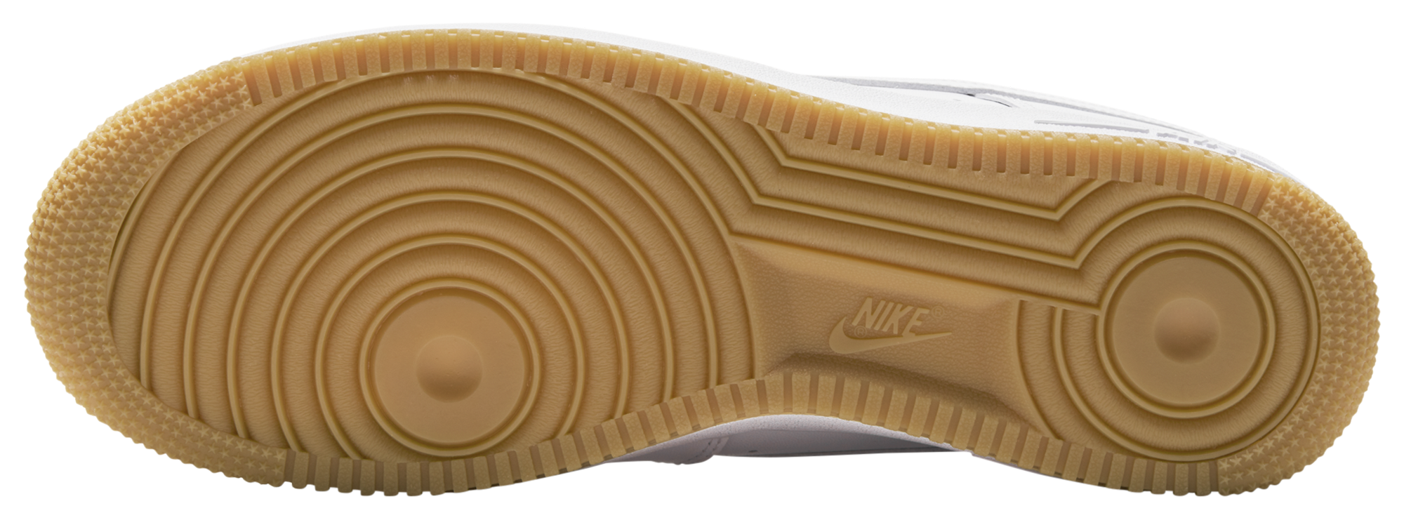 Nike Air Force 1 '07 - White/White/Brown - Image 6