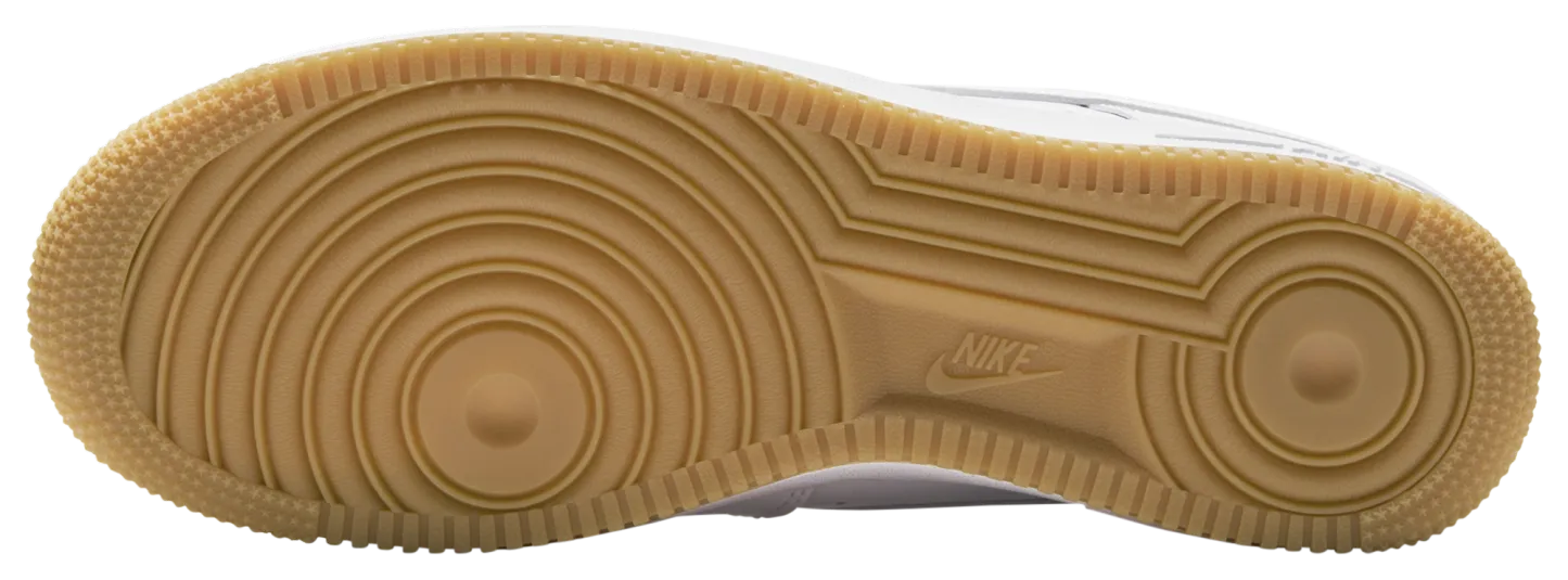 Nike Air Force 1 '07 - White/White/Brown - Image 6