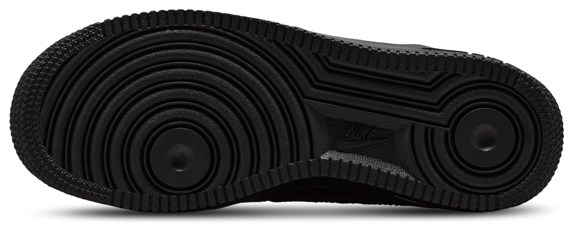 Nike Air Force 1 童款 - Black/Black - Image 5