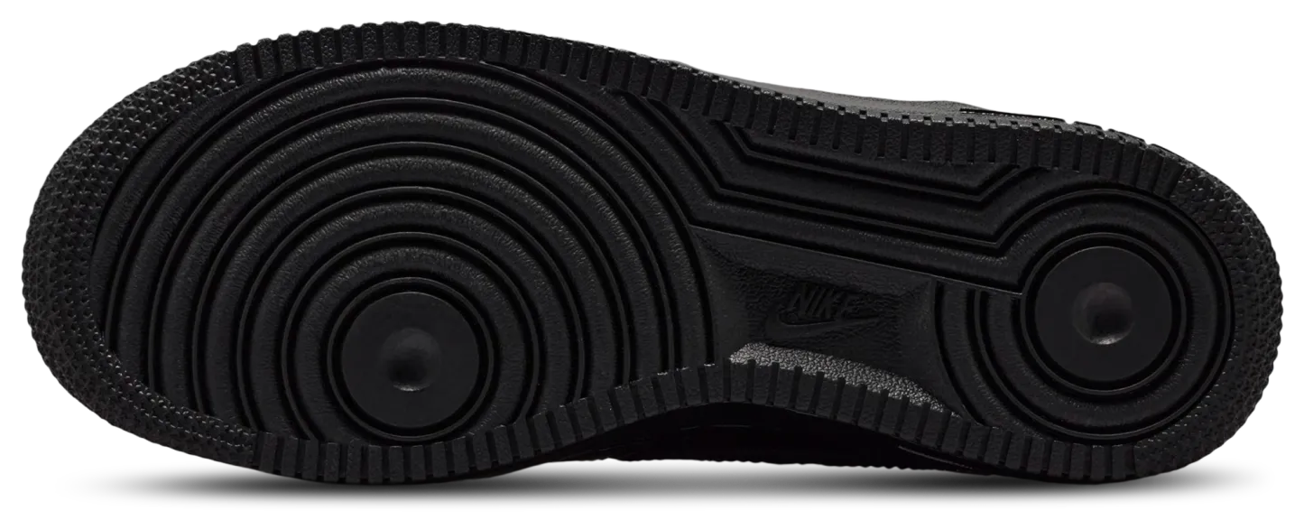 Nike Air Force 1 童款 - Black/Black - Image 5