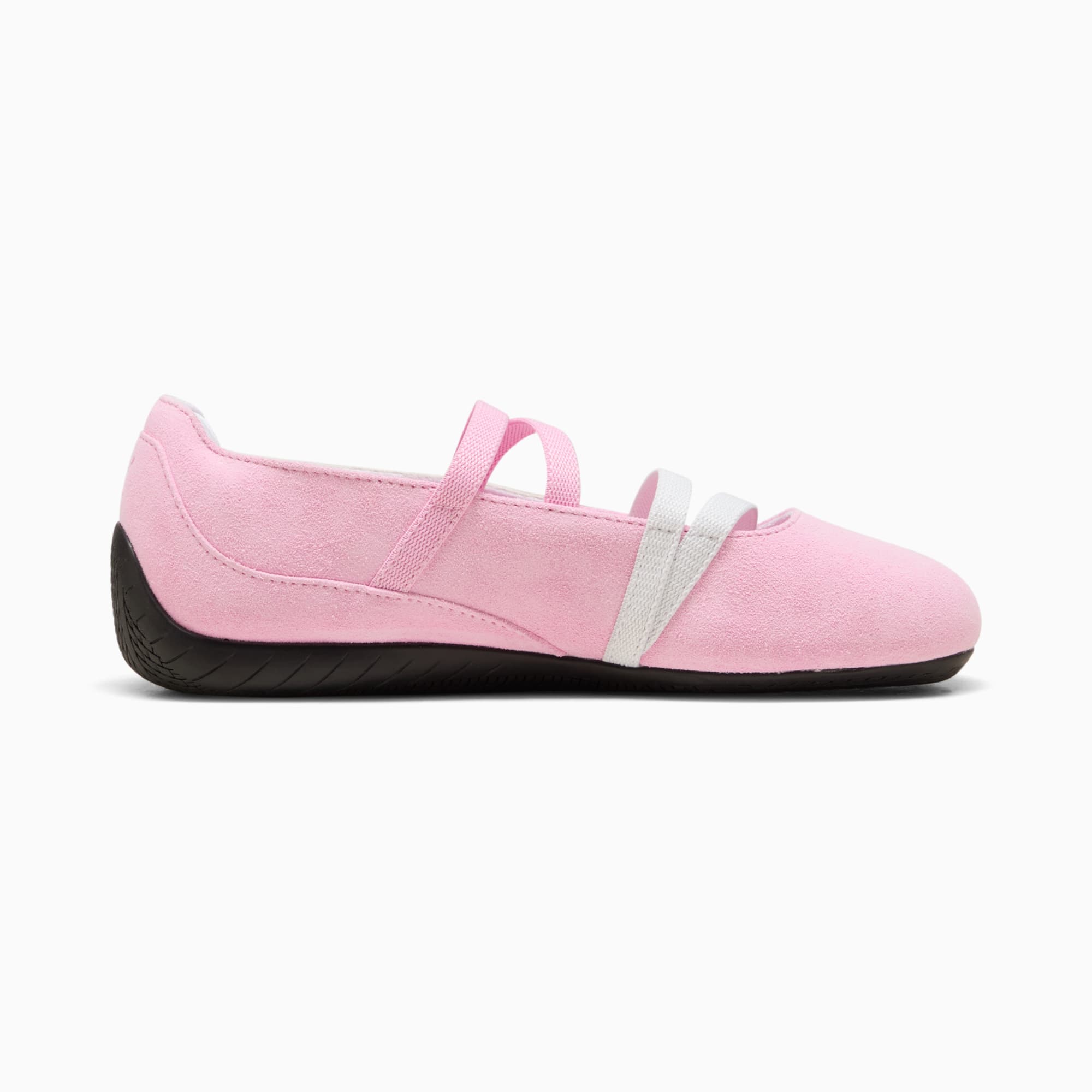 Speedcat Ballet Suede Big Kids' Sneakers - Pink Shimmer-PUMA White - 7