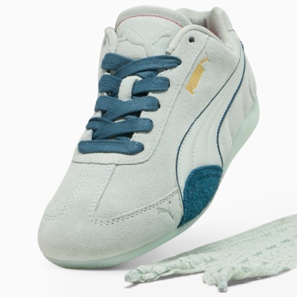 Scuderia Ferrari Speedcat Women's Sneakers - Créme De Mint-Midnight Petrol - 6