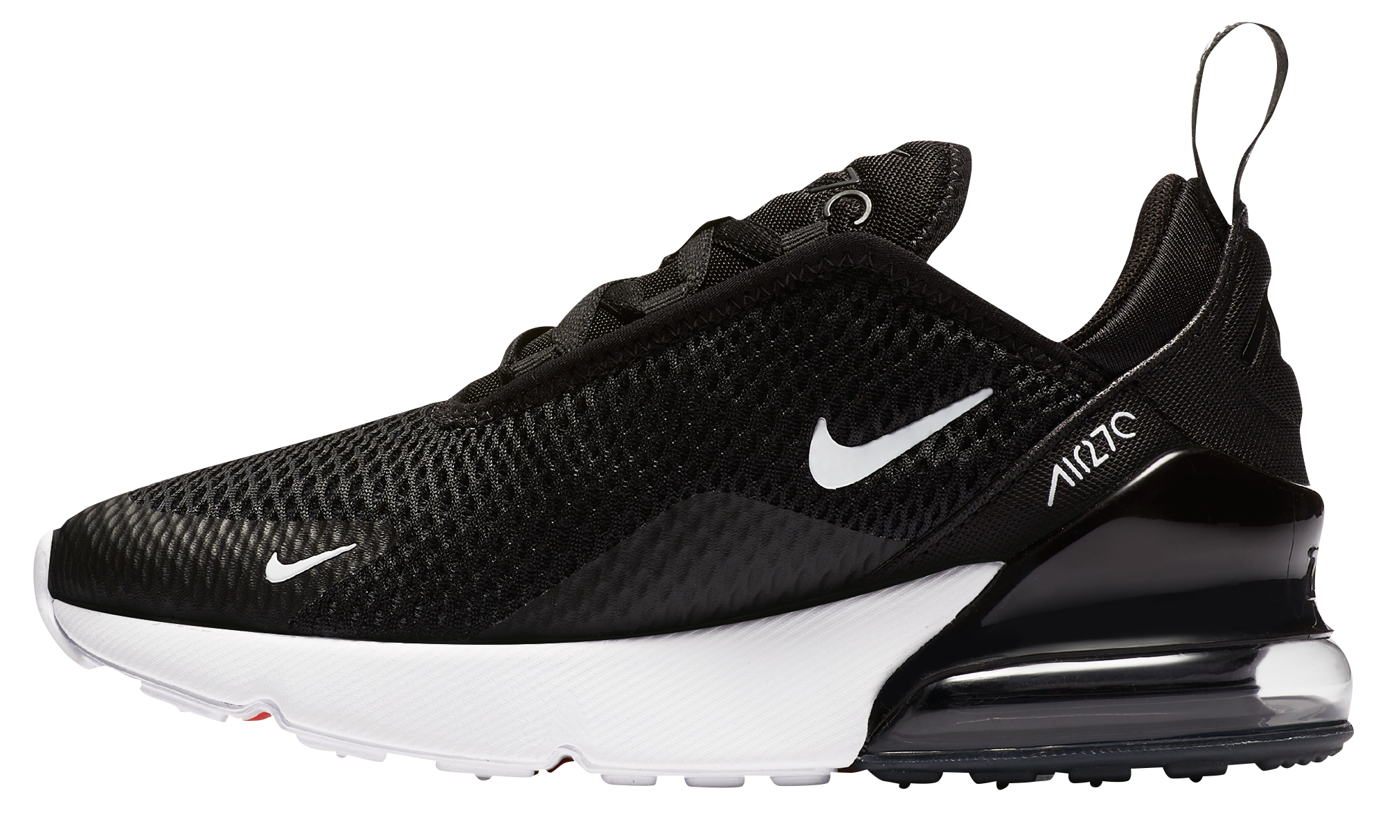 Nike Air Max 270 童款 - Black/White/Anthracite - Image 3