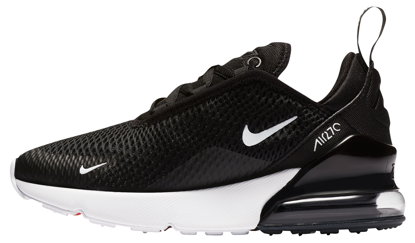 Nike Air Max 270 童款 - Black/White/Anthracite - Image 3