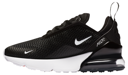 Nike Air Max 270 童款 - Black/White/Anthracite - Image 3