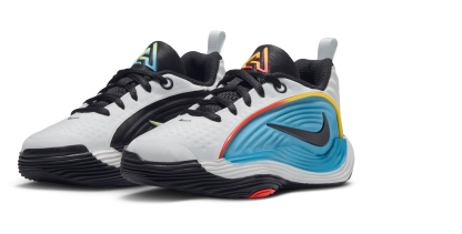 Nike Giannis Immortality 5 SE 童款 - Black/Picante Red/Off White - Image 8
