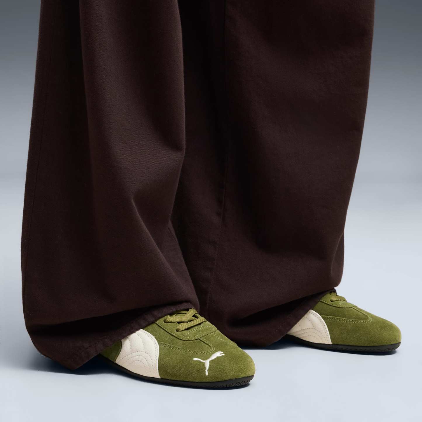 Speedcat OG Sneakers - Olive Green-PUMA Black - 2