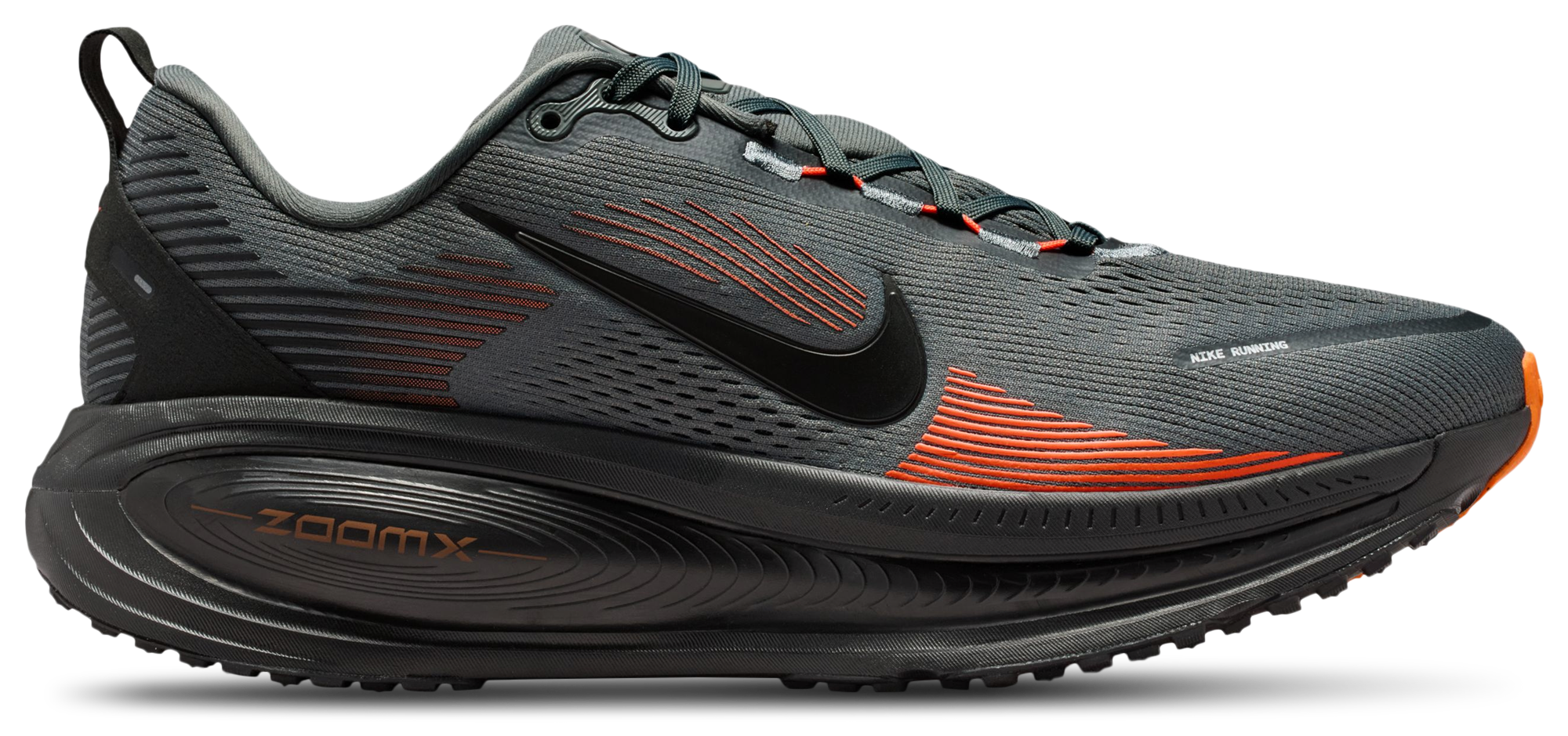 Nike Vomero 18 - Smoke Grey/Black/Orange - Image 1