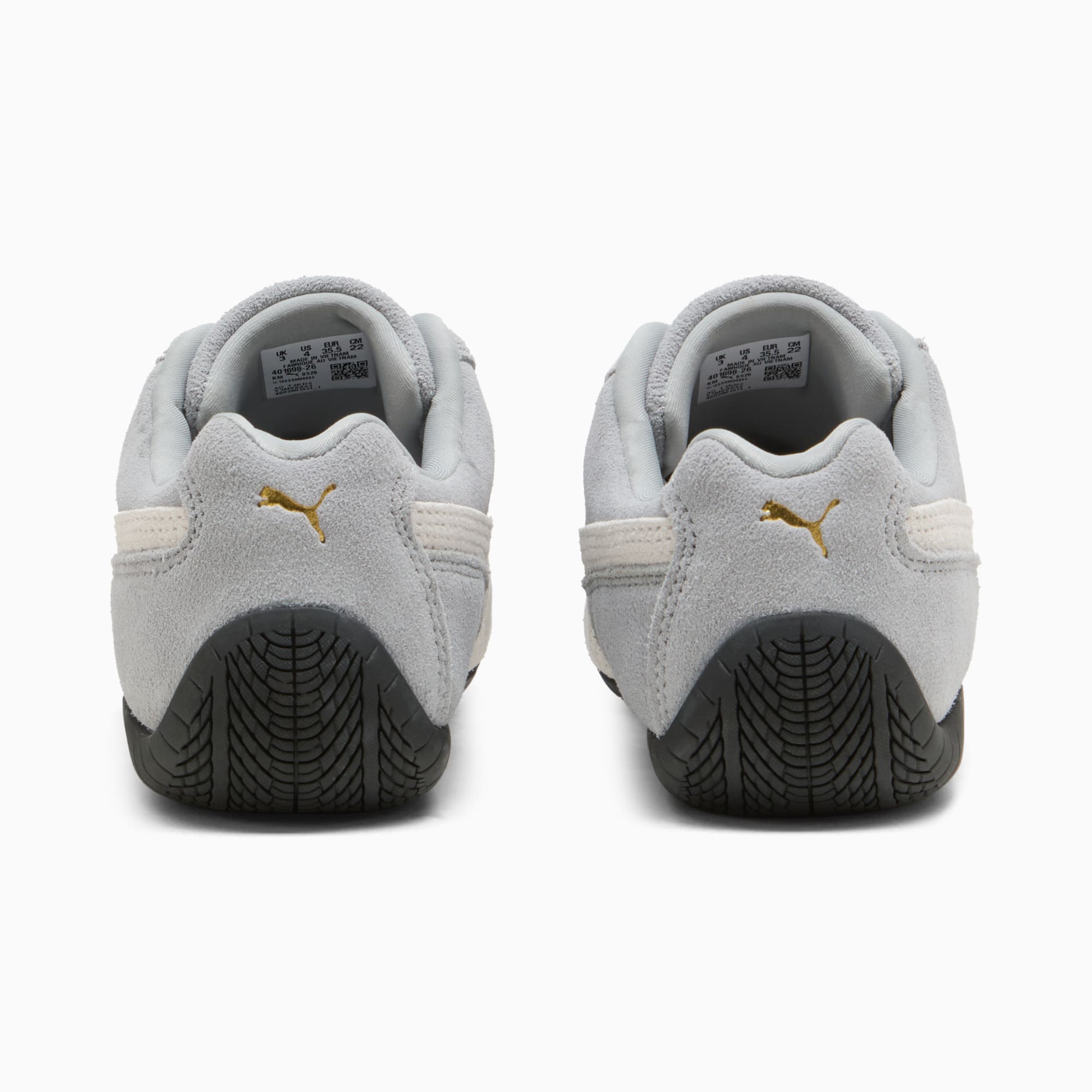 Speedcat OG Big Kids' Sneakers - Cool Mid Gray-PUMA White - 3