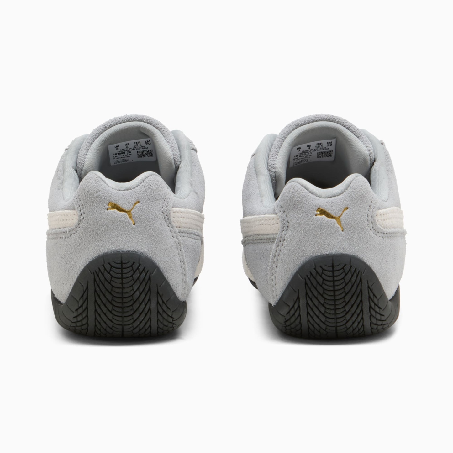 Speedcat OG Big Kids' Sneakers - Cool Mid Gray-PUMA White - 3