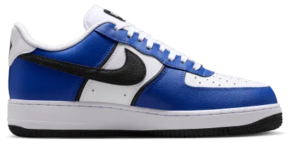 Nike Air Force 1 '07 LV8 - White/Black/Old Royal - Image 1