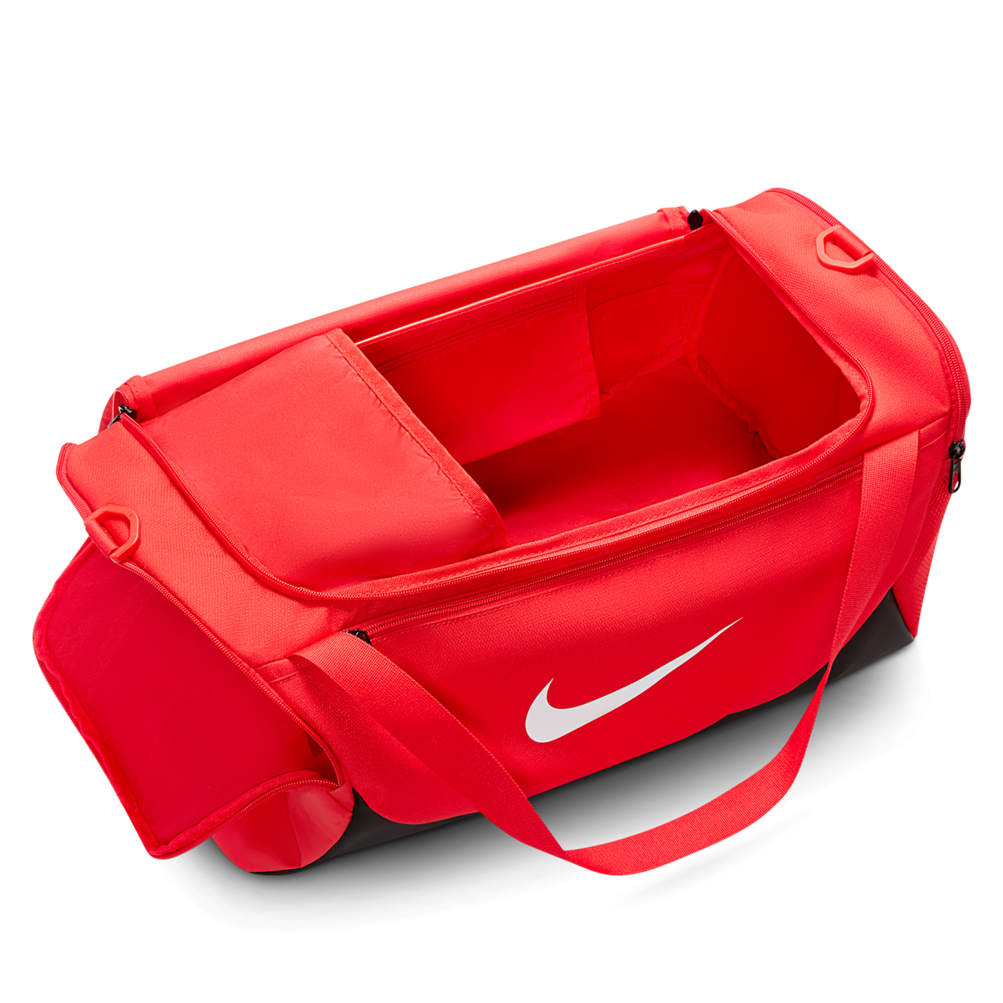 Nike Brasilia Small Duffel - University Red/Black/White - Image 5