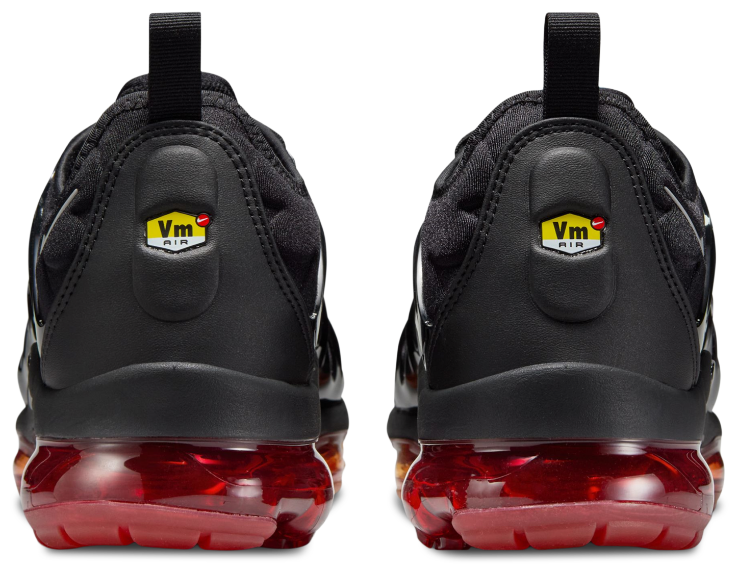 Nike Air Vapormax Plus - Black/Light Smoke Grey/Magma Orange - Image 3