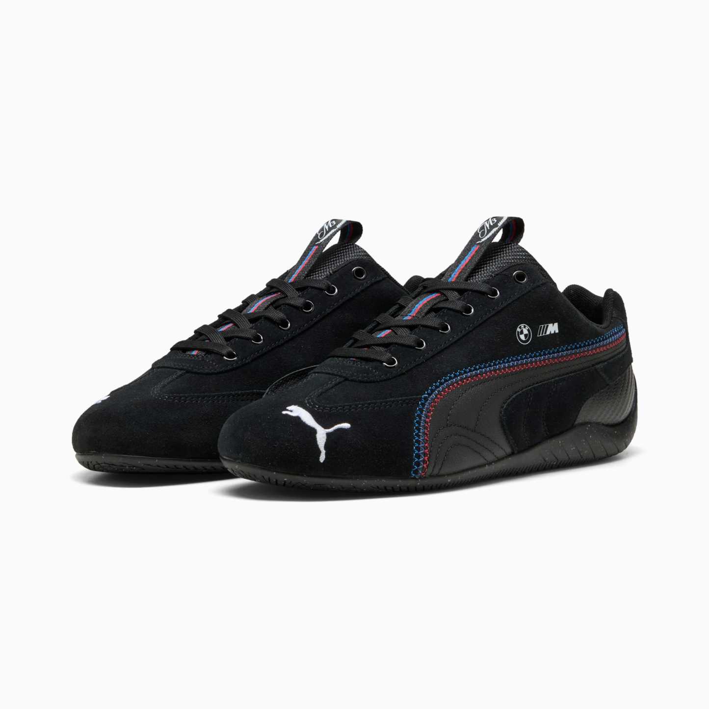 BMW M Speedcat M3 40 Years Men's Sneakers - PUMA Black-PUMA Black - 4