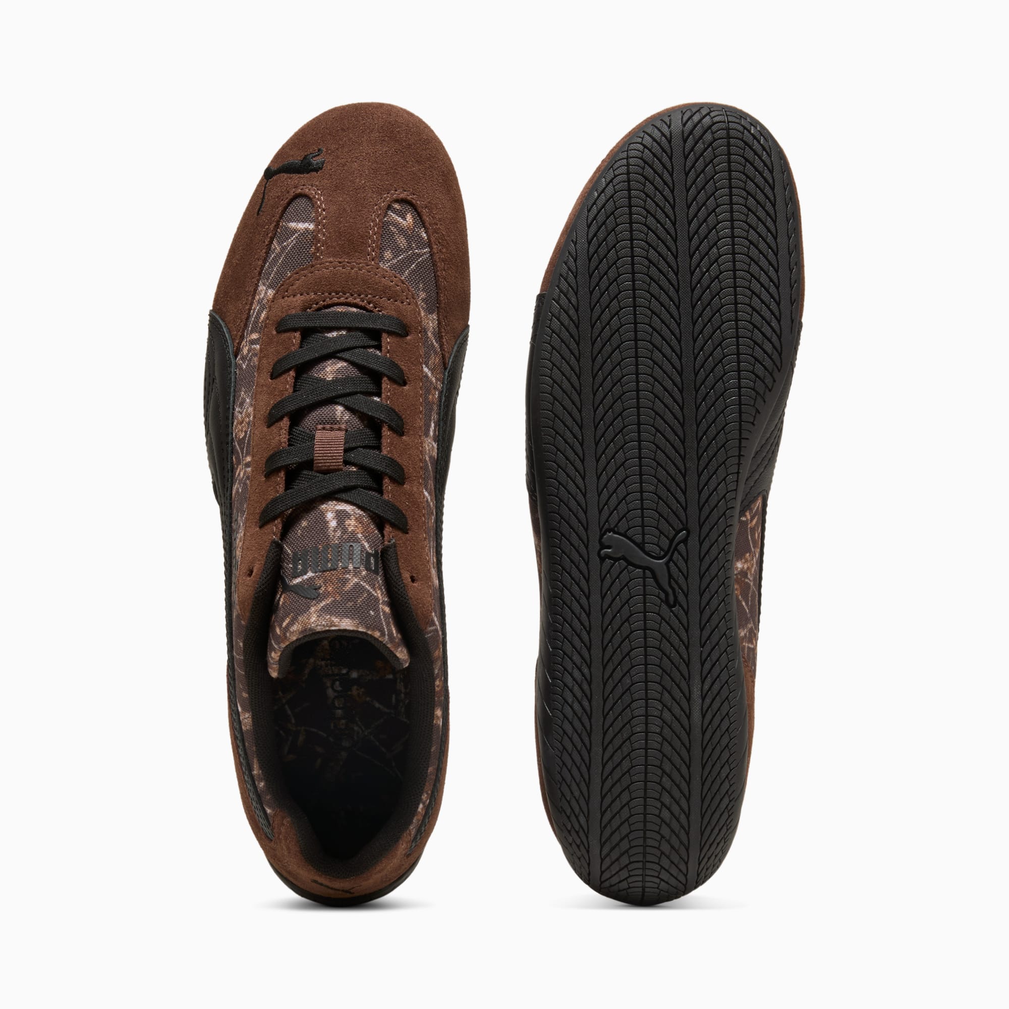 Speedcat Camo Men's Sneakers - Espresso Brown-PUMA Black - 6