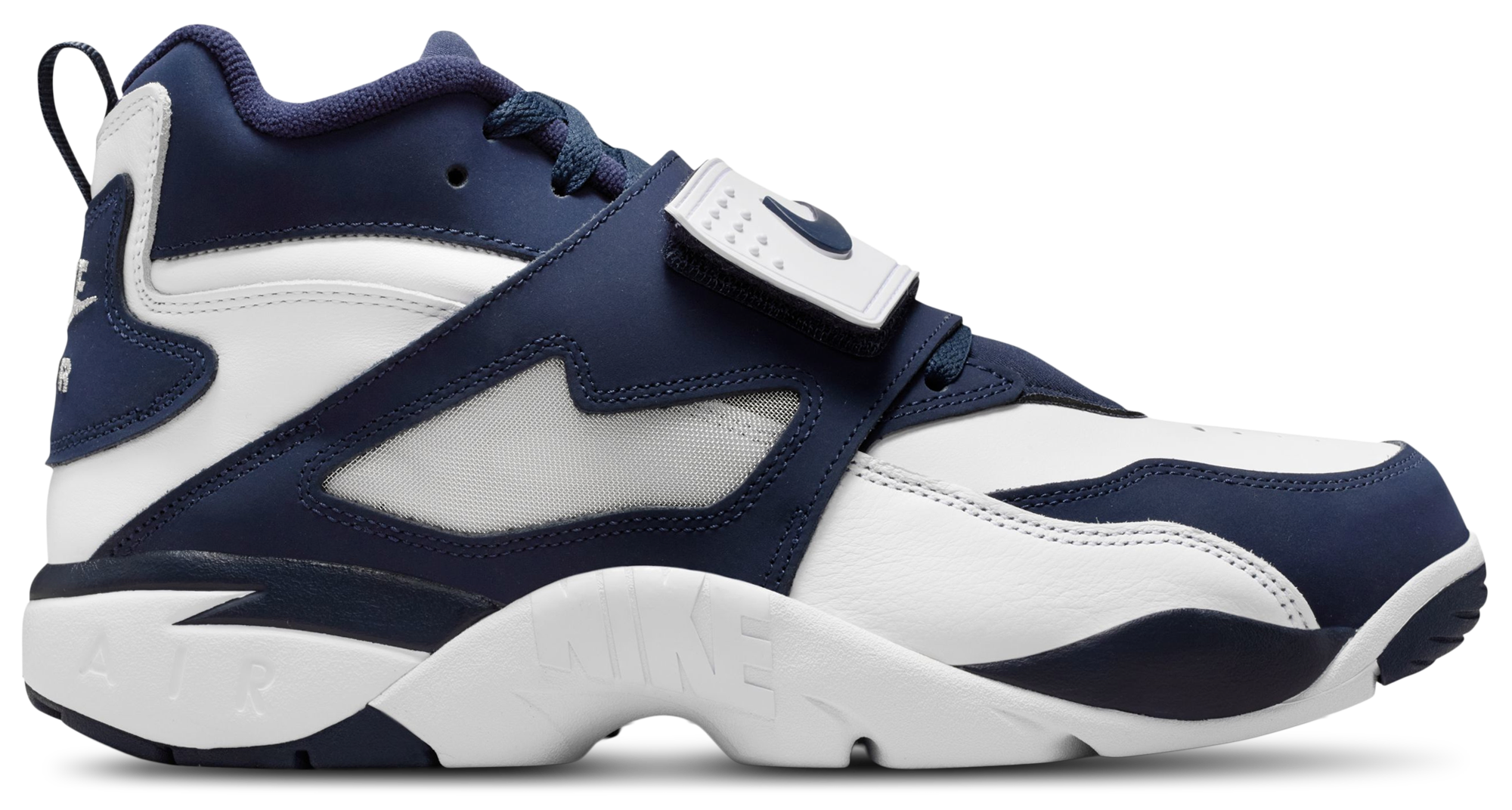 Nike Nike Air Diamond Turf - White/College Navy/Metallic Silver - Image 1