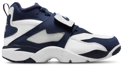 Nike Nike Air Diamond Turf - White/College Navy/Metallic Silver - Image 1