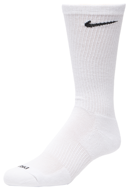 Nike 6 Pack Everyday Plus Cushioned Socks - White/Gray/Black - Image 3