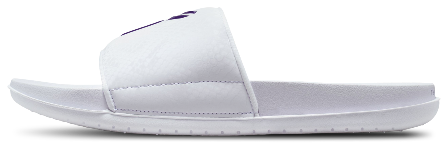 Nike Kobe Off Court Slides - White/Court Purple - Image 2